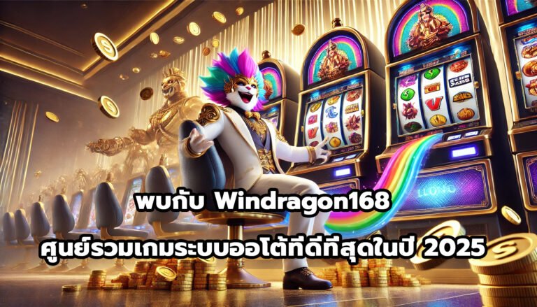พบกับ Windragon168 ศูนย์รวมเกมระบบออโต้ที่ดีที่สุดในปี 2025-12